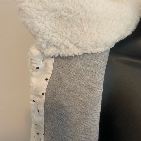 Hem & Thread Cream Sherpa Jacket - Picture 8 of 15